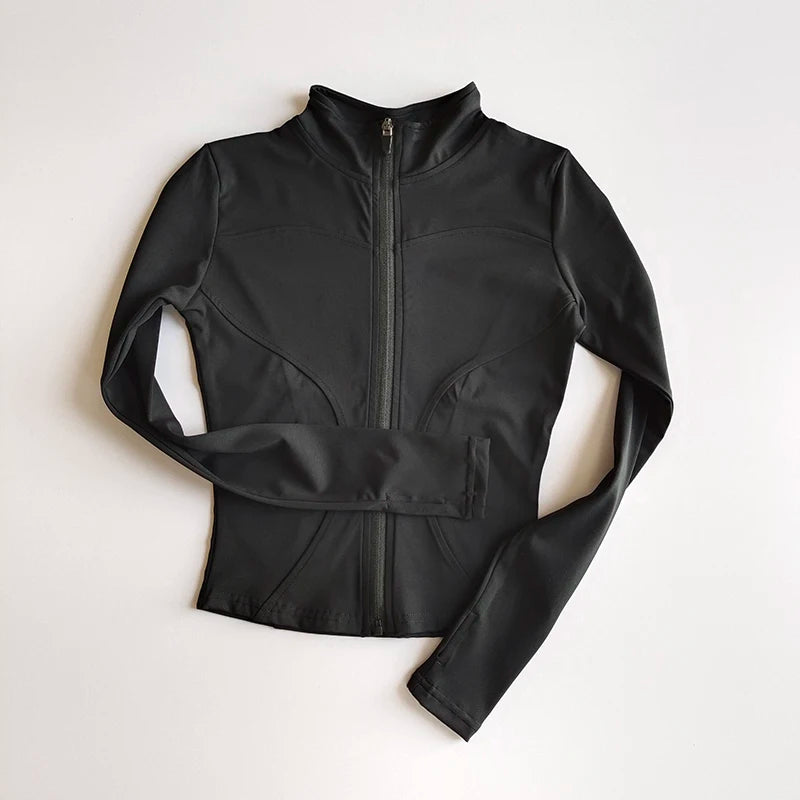 Woman's Long Sleeve Training Top (Zip Up)