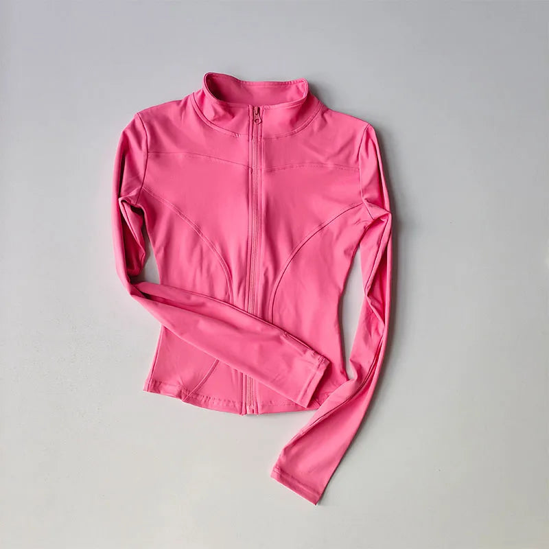 Woman's Long Sleeve Training Top (Zip Up)